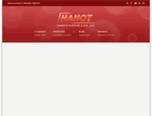 Tablet Screenshot of chanot.com.br